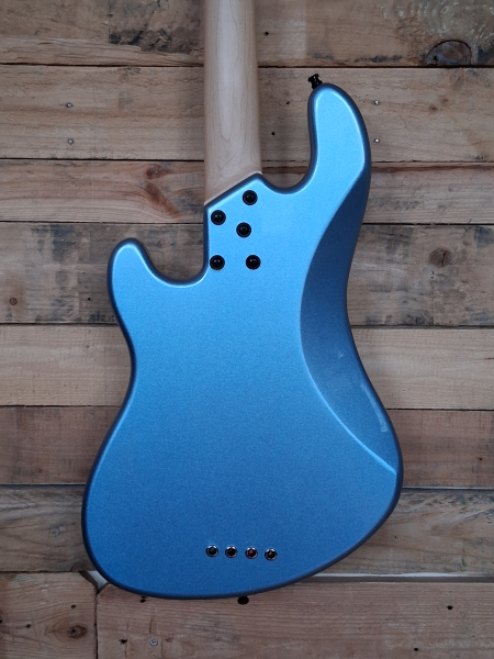 Preview: Lakland Skyline 44-60 Custom Bass, 4-String - Ice Blue Metallic Gloss, second hand